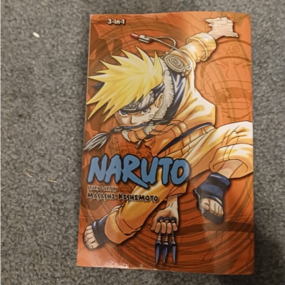 Naruto 3-in-1 Manga Volume